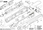 Bosch 0 602 495 215 C-EXACT 6 Screwdriver Spare Parts